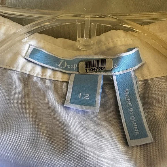 Draper James blue and white dress-Size 12-DARLING dress! - Picture 6 of 6